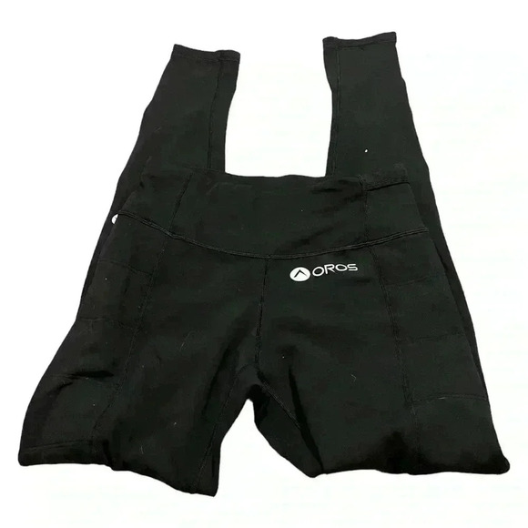 Oros Powered by Solarcore Hip Padded Skinny Leggings Size Small Black - Picture 2 of 11